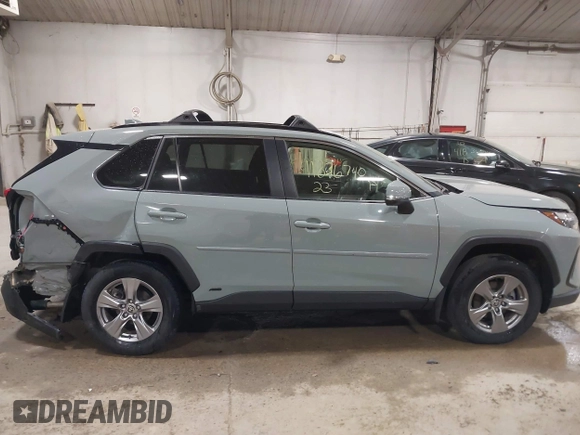 2023 Toyota RAV4 Hybrid XLE with VIN JTMRWRFV2PD572736, listed as a IAAI auction lot 41836740 with 29,519 mi miles. Bid and sale history available at carsss.com. Image 13.