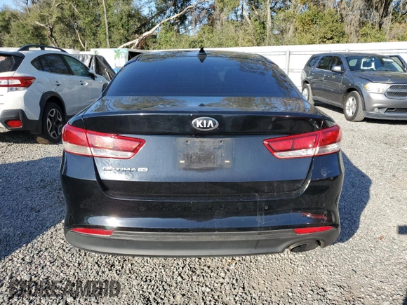 2018 Kia Optima LX with VIN 5XXGT4L36JG196206, listed as a Copart auction lot 45461035 with Not Provided miles and Salvage Title. Bid and sale history available at DreamBid. Image 6.