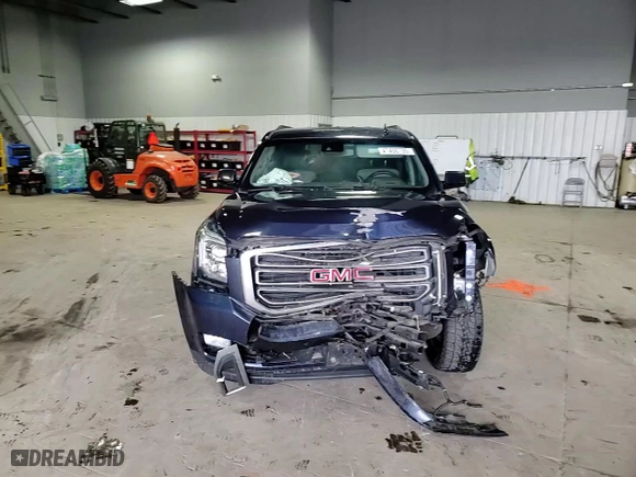 2019 GMC Yukon XL SLT with VIN 1GKS2GKC0KR302605, listed as a Copart auction lot 47455735 with 118,019 mi miles and Salvage Title. Bid and sale history available at carsss.com. Image 11.