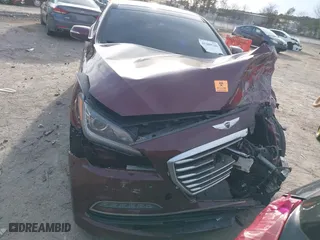 2015 Hyundai Genesis 5.0L with VIN KMHGN4JF4FU066994, listed as a IAAI auction lot 41208728 with 1 mi miles. Bid and sale history available at carsss.com. Image 11.