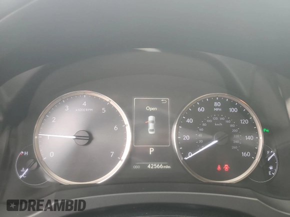 2018 Lexus IS 300 with VIN JTHC81D23J5028658, listed as a Copart auction lot 61391055 with 42,566 mi miles and Salvage title. Bid and sale history available at DreamBid. Image 9.