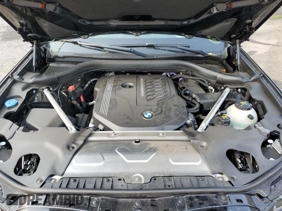 2023 BMW X4 M40i with VIN 5UX43DT0XP9P68536, listed as a Copart auction lot 58071583 with 11,399 mi miles. Bid and sale history available at carsss.com. Image 12.