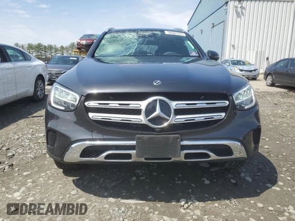 2020 Mercedes-Benz GLC with VIN WDC0G8EB5LF722435, listed as a Copart auction lot 52681275 with 80,088 mi miles and Salvage Title. Bid and sale history available at carsss.com. Image 5.
