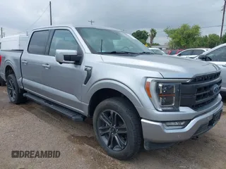 2022 Ford F-150 XL with VIN 1FTFW1E80NKD21805, listed as a IAAI auction lot 42087402 with 54,945 mi miles and . Bid and sale history available at DreamBid. Image 1.