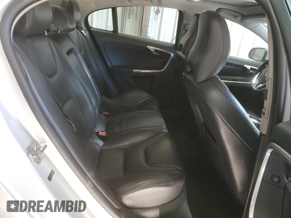2014 Volvo S60 T5 with VIN YV1612FS7E2293736, listed as a Copart auction lot 42958965 with 127,657 mi miles and Salvage Title. Bid and sale history available at carsss.com. Image 10.
