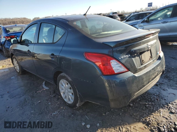 2016 Nissan Versa S Plus with VIN 3N1CN7AP3GL874183, listed as a Copart auction lot 42971415 with 79,906 mi miles and Salvage title. Bid and sale history available at DreamBid. Image 2.