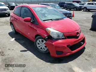 2013 Toyota Yaris L with VIN JTDJTUD33DD572217, listed as a Copart auction lot 66847514 with 0 mi miles and Salvage Title. Bid and sale history available at carsss.com. Image 10.
