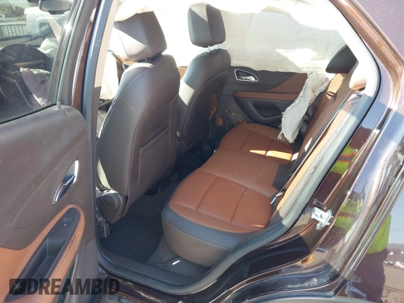 2016 Buick Encore Leather with VIN KL4CJGSBXGB616816, listed as a IAAI auction lot 41048018 with 83,047 mi miles. Bid and sale history available at carsss.com. Image 8.