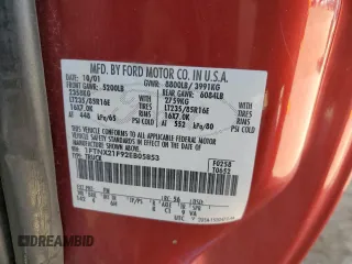 2002 Ford Super Duty F-250 XL with VIN 1FTNX21F92EB05853, listed as a Copart auction lot 71484314 with 0 mi miles and Salvage Title. Bid and sale history available at carsss.com. Image 12.