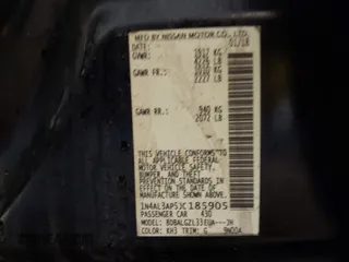 2018 Nissan Altima 2.5 SR with VIN 1N4AL3AP5JC185905, listed as a IAAI auction lot 41899469 with 56,927 mi miles. Bid and sale history available at carsss.com. Image 9.