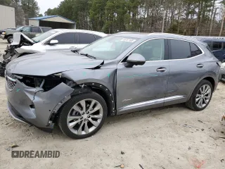 2021 Buick Envision Avenir with VIN LRBFZSR47MD196789, listed as a Copart auction lot 48787165 with 20,551 mi miles and Salvage Title. Bid and sale history available at carsss.com. Image 1.