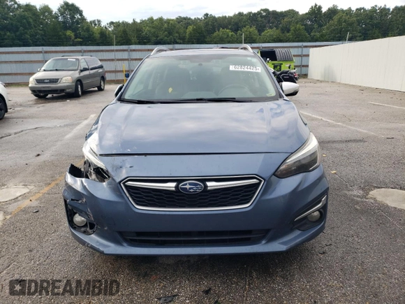 2018 Subaru Impreza Limited with VIN 4S3GTAU69J3725008, listed as a Copart auction lot 62824425 with 88,255 mi miles and Salvage title. Bid and sale history available at DreamBid. Image 5.