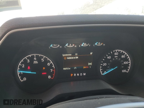 2021 Ford F-150 XL with VIN 1FTFX1E56MKD34057, listed as a Copart auction lot 63997585 with 99,679 mi miles and Clean title. Bid and sale history available at DreamBid. Image 9.