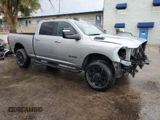 2024 Ram 2500 Big Horn with VIN 3C6UR5DJ8RG383063, listed as a Copart auction lot 61998505 with 6,754 mi miles and Clean title. Bid and sale history available at DreamBid. Image 4.