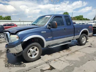 2005 Ford F-250 XL with VIN 1FTSX21P45EB60064, listed as a Copart auction lot 59914715 with 184,767 mi miles and Salvage title. Bid and sale history available at DreamBid. Image 1.