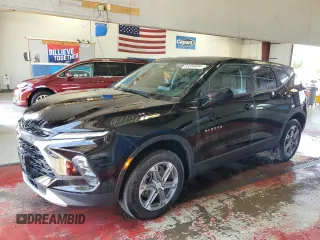 2024 Chevrolet Blazer LT with VIN 3GNKBCR47RS165146, listed as a Copart auction lot 83355854 with 21,558 mi miles and Salvage title. Bid and sale history available at DreamBid. Image 1.