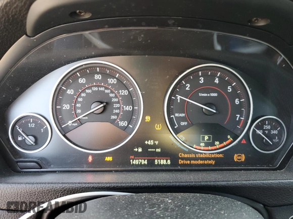 2019 BMW 4 Series 430i with VIN WBA4W3C57KAF92003, listed as a Copart auction lot 45332895 with 149,794 mi miles and Salvage title. Bid and sale history available at DreamBid. Image 9.