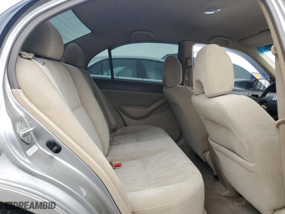 2003 Honda Civic LX with VIN 2HGES16683H923295, listed as a Copart auction lot 47406275 with 154,327 mi miles and Clean Title. Bid and sale history available at carsss.com. Image 10.