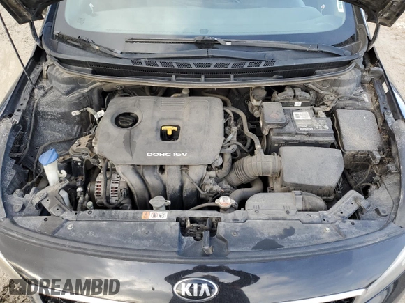 2017 Kia Forte S with VIN 3KPFL4A74HE055753, listed as a Copart auction lot 43635355 with 171,581 mi miles and Salvage Title. Bid and sale history available at DreamBid. Image 11.