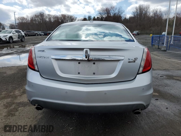 2010 Lincoln MKS EcoBoost with VIN 1LNHL9FT0AG606161, listed as a Copart auction lot 51686965 with 143,188 mi miles and Salvage Title. Bid and sale history available at DreamBid. Image 6.