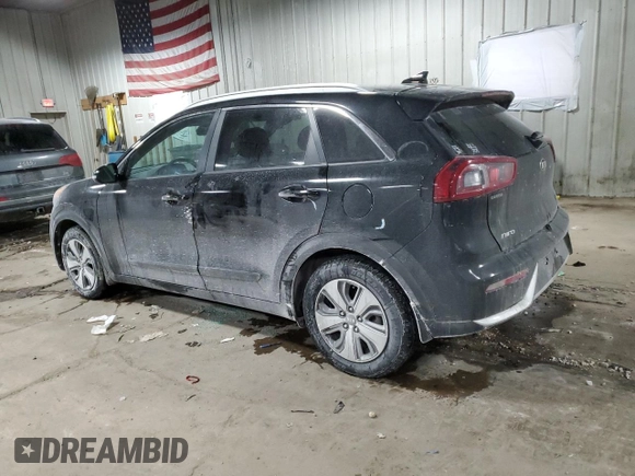 2017 Kia Niro Touring Launch Edition with VIN KNDCC3LCXH5076013, listed as a Copart auction lot 45154335 with 124,295 mi miles and Clean Title. Bid and sale history available at carsss.com. Image 2.