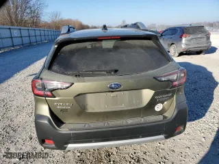 2024 Subaru Outback Touring with VIN 4S4BTAPC2R3113431, listed as a Copart auction lot 41418505 with 23,915 mi miles and Salvage Title. Bid and sale history available at carsss.com. Image 6.