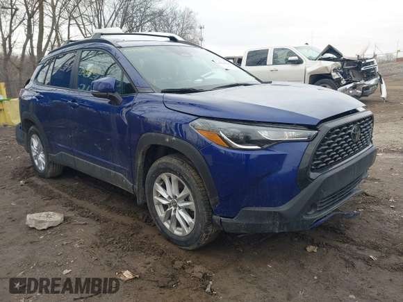 2023 Toyota Corolla Cross LE с VIN 7MUBAABG7PV064085, выставлен на аукционе IAAI как лот 41539311 с пробегом 36 183 миль миль и . История ставок и продаж доступна на DreamBid. Изображение 1.