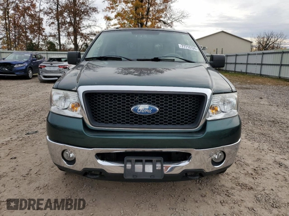 2007 Ford F-150 XLT with VIN 1FTVX14507NA54957, listed as a Copart auction lot 77713124 with 138,681 mi miles and Salvage Title. Bid and sale history available at carsss.com. Image 5.
