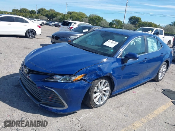 2024 Toyota Camry LE with VIN 4T1R11AK0RU239589, listed as a IAAI auction lot 41744956 with 5,723 mi miles. Bid and sale history available at carsss.com. Image 17.
