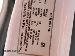 2023 Tesla Model 3 с VIN 5YJ3E1EA7PF447006, выставлен на аукционе Copart как лот 62788355 с пробегом 134 951 миль миль и Чистый • Clean title. История ставок и продаж доступна на DreamBid. Изображение 12.