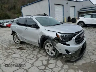 2019 GMC Terrain SLE with VIN 3GKALTEX8KL131271, listed as a Copart auction lot 83336344 with 100,468 mi miles and Salvage Title. Bid and sale history available at carsss.com. Image 12.