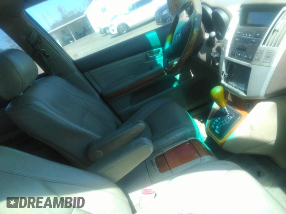 2006 Lexus RX 330 with VIN 2T2GA31U46C048738, listed as a IAAI auction lot 41880713 with 196,574 mi miles and . Bid and sale history available at DreamBid. Image 5.