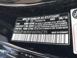 2017 Mercedes-Benz E 300 Luxury z VIN WDDZF4KB0HA096235, wystawiony jako IAAI lot #42086461 z przebiegiem 138 162 mil mil oraz . Historia ofert i sprzedaży dostępna na DreamBid. Obrazek 9.