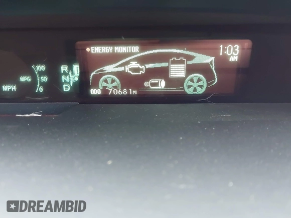 2010 Toyota Prius II z VIN JTDKN3DU8A0174814, wystawiony jako IAAI lot #42131628 z przebiegiem 70 681 mil mil oraz . Historia ofert i sprzedaży dostępna na DreamBid. Obrazek 16.