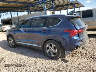 2021 Hyundai Santa Fe SEL with VIN 5NMS64AJ9MH296552, listed as a Copart auction lot 87953715 with 79,186 mi miles and Salvage Title. Bid and sale history available at carsss.com. Image 2.