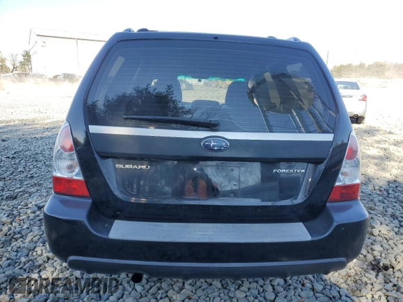 2007 Subaru Forester X with VIN JF1SG63657H712867, listed as a Copart auction lot 81040504 with 199,673 mi miles and Salvage Title. Bid and sale history available at carsss.com. Image 6.
