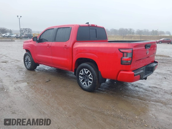 2022 Nissan Frontier S with VIN 1N6ED1EK4NN603339, listed as a IAAI auction lot 41482846 with 44,066 mi miles. Bid and sale history available at carsss.com. Image 3.