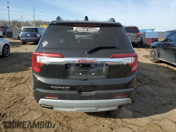 2023 GMC Acadia SLT with VIN 1GKKNMLS3PZ253287, listed as a Copart auction lot 48306865 with 18,041 mi miles and Clean title. Bid and sale history available at DreamBid. Image 6.