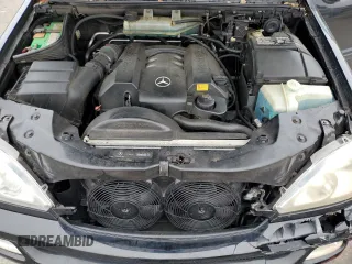 2005 Mercedes-Benz M-Class 3.7L with VIN 4JGAB57E35A559004, listed as a Copart auction lot 72765774 with 225,883 mi miles and Salvage Title. Bid and sale history available at carsss.com. Image 12.