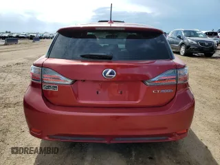 2012 Lexus CT 200h with VIN JTHKD5BH5C2119652, listed as a Copart auction lot 59312055 with 65,965 mi miles and Clean title. Bid and sale history available at DreamBid. Image 6.