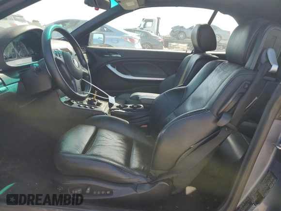 2004 BMW 3 Series 330Ci with VIN WBABW534X4PJ94968, listed as a Copart auction lot 57271985 with 210,414 mi miles and Salvage title. Bid and sale history available at DreamBid. Image 7.