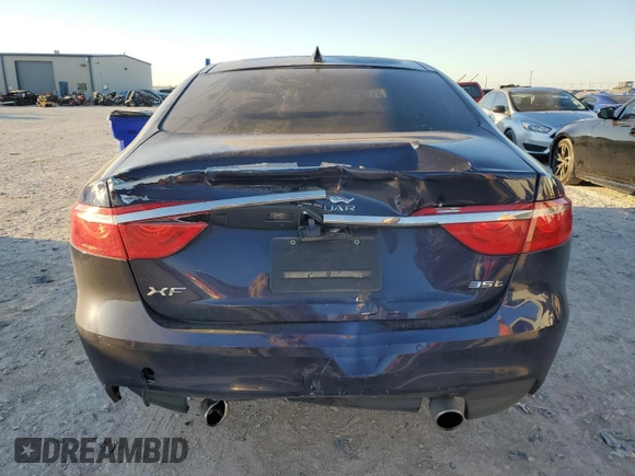 2016 Jaguar XF 35t Premium with VIN SAJBD4BV7GCY07333, listed as a Copart auction lot 72676984 with 70,630 mi miles and Salvage Title. Bid and sale history available at carsss.com. Image 6.