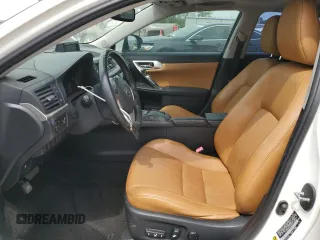 2013 Lexus CT 200h with VIN JTHKD5BH4D2149047, listed as a Copart auction lot 51277205 with 117,507 mi miles and Salvage title. Bid and sale history available at DreamBid. Image 7.