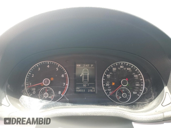 2012 Volkswagen Passat SE с VIN 1VWBH7A36CC020871, выставлен на аукционе Copart как лот 54721285 с пробегом 164 111 миль миль и Списание • Salvage title. История ставок и продаж доступна на DreamBid. Изображение 9.