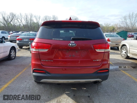 2016 Kia Sorento EX with VIN 5XYPH4A15GG013305, listed as a IAAI auction lot 41904315 with 192,111 mi miles and . Bid and sale history available at DreamBid. Image 16.