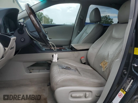 2011 Lexus RX 350 with VIN 2T2ZK1BA7BC048094, listed as a Copart auction lot 60309755 with 184,374 mi miles and Salvage title. Bid and sale history available at DreamBid. Image 7.