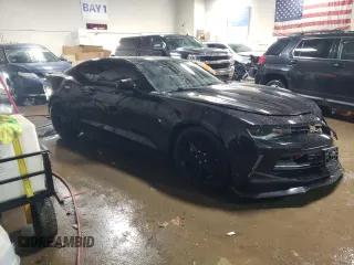 2018 Chevrolet Camaro 1LT with VIN 1G1FB1RS6J0180707, listed as a Copart auction lot 47696865 with 32,136 mi miles and Salvage Title. Bid and sale history available at carsss.com. Image 4.