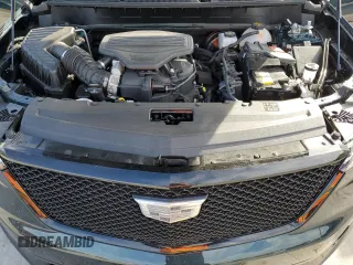 2024 Cadillac XT6 AWD Sport with VIN 1GYKPGRS2RZ753923, listed as a Copart auction lot 42375635 with 9,437 mi miles and Salvage Title. Bid and sale history available at carsss.com. Image 12.