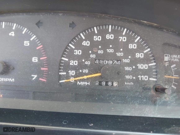 1997 Toyota 4Runner with VIN JT3GM84R6V0019562, listed as a IAAI auction lot 41884580 with 410,874 mi miles. Bid and sale history available at carsss.com. Image 7.
