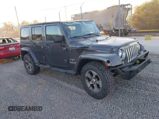 2016 Jeep Wrangler Unlimited Sahara with VIN 1C4BJWEG4GL179389, listed as a IAAI auction lot 40661048 with 75,600 mi miles and . Bid and sale history available at DreamBid. Image 1.